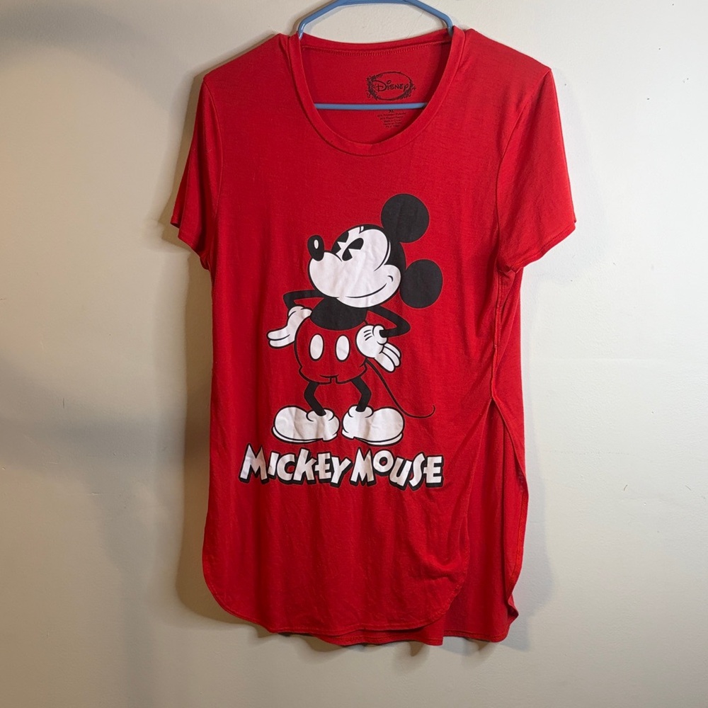 Disney Red Short sleeve Mickey Mouse Tee Size XL #21